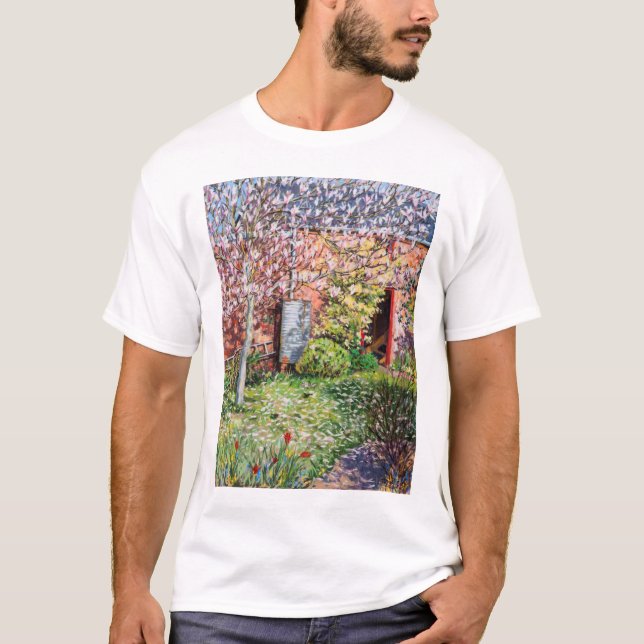 Camiseta Sob a magnólia (Frente)