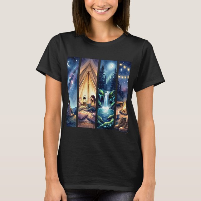 Camiseta Sob a Mesma Lua (Frente)