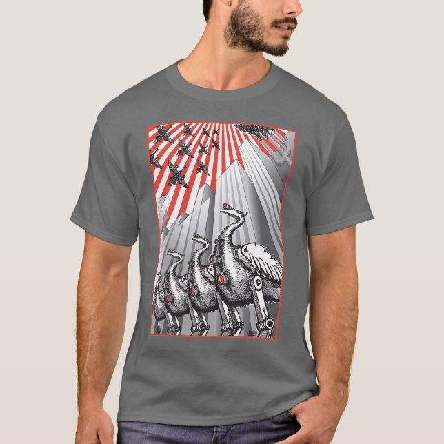 Camiseta Sob a obscuridade da fiscalização - t-shirt (Frente)