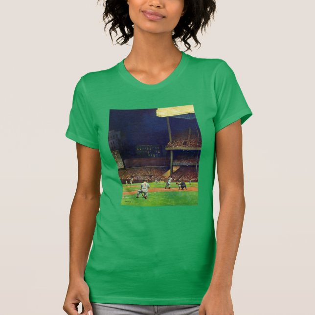 Camiseta Sob as luzes de John Falter (Frente)