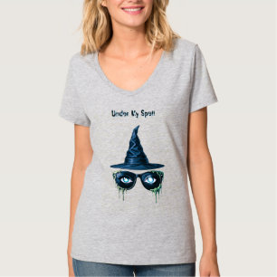 Camiseta Sob Meu Feitiço - Olhos Azuis Bruxa