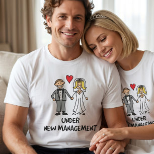 Camiseta Sob Nova Administração - Humor Divertido de Casame