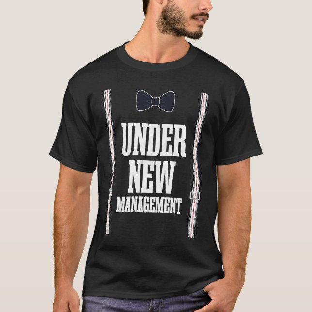 Camiseta Sob Nova Gestão Despedida de Solteiro Lua de Mel N (Frente)