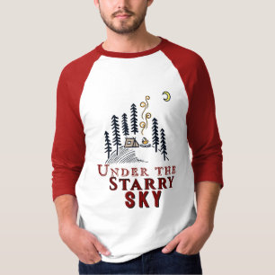 Camiseta Sob o céu estrelado