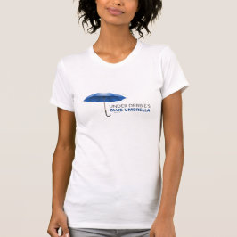 Camiseta Sob o guarda-chuva azul de Debbie