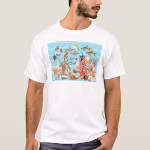 Camiseta Sob o mar