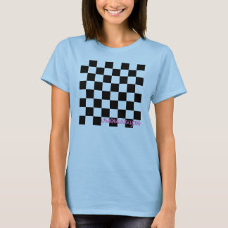 Camiseta Sob o t-shirt 21 Checkered azul