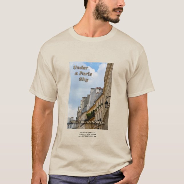 Camiseta "Sob um céu de Paris" (Frente)