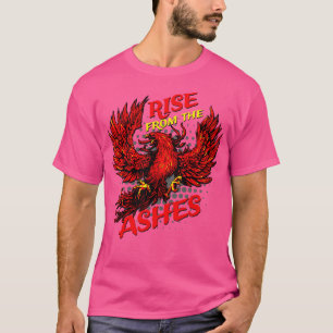 Camiseta Sobe Como A Fênix Da Tatuagem Ashes