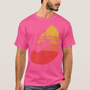 Camiseta Sobe Como Uma Rapariga Sofrendo Pedra