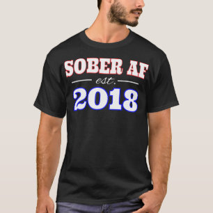 CAMISETA SOBER AF ESTABELECEU 2018
