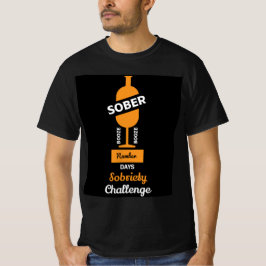Camiseta Sober AF Recuperação de dependência alcoólica