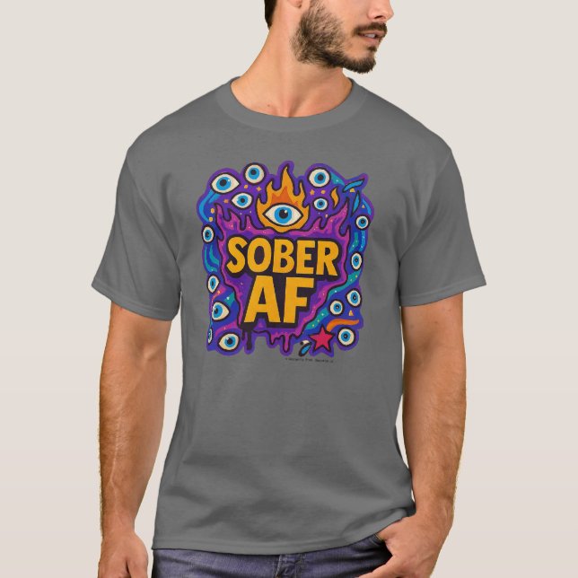 Camiseta Sober AF - T-Shirt (Frente)