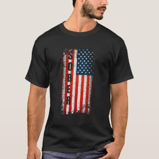 Camiseta Sober Anniversário Sober American Flag Aa T Na One