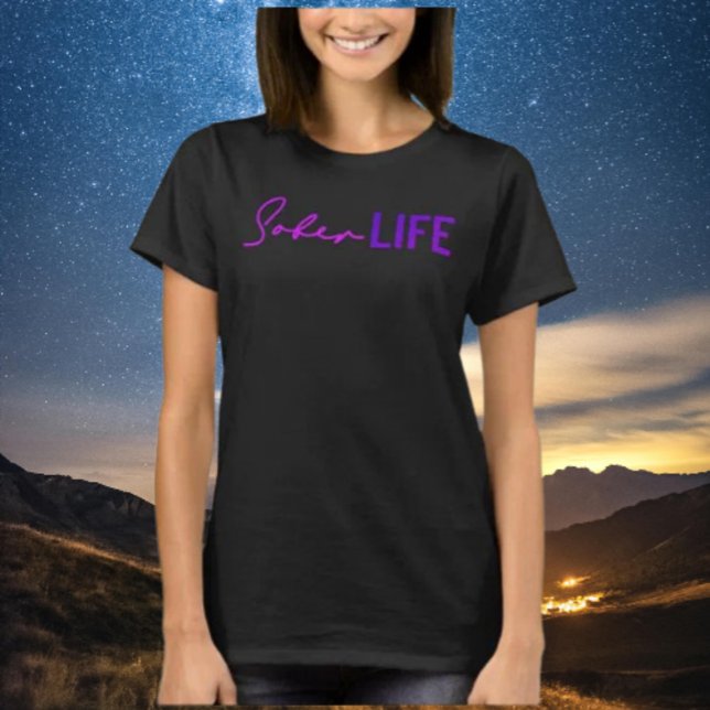 Camiseta Sober LIFE (Criador carregado)