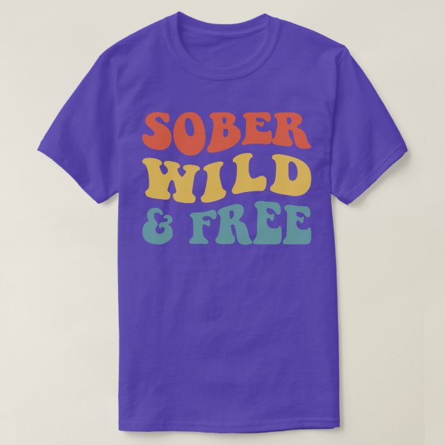 Camiseta Sober Wild E Free IV (Frente do Design)