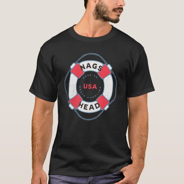 Camiseta Soberador de Vacinação de Sumário de Nc Head Nc (Frente)