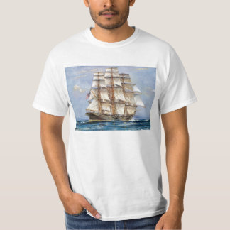 Camiseta Soberano americano da tosquiadeira dos mares