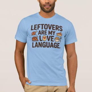 Camiseta Sobras São Minha Linguagem do Amor