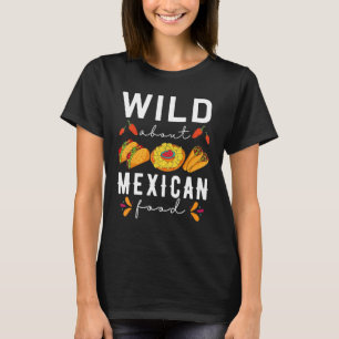Camiseta Sobre a Comida mexicana que o restaurante Taco Nac
