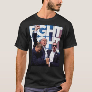 Camiseta Sobre A Luta Contra O Trump Na América Inderrotáve