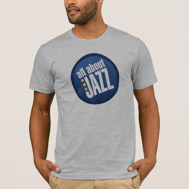 Camiseta Sobre Jazz Unisex Bella Canvas Shirt (Frente)