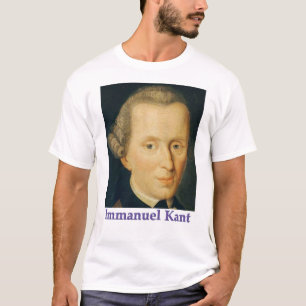 Camiseta sobre Kant e sua sabedoria sobre paz
