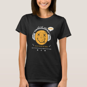 Camiseta Sobre MÚSICA LEGAL ME FAZ SORRIR