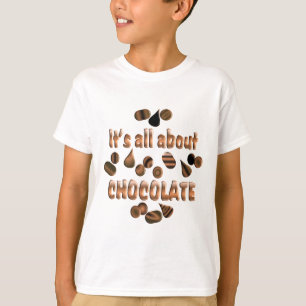 Camiseta Sobre o chocolate