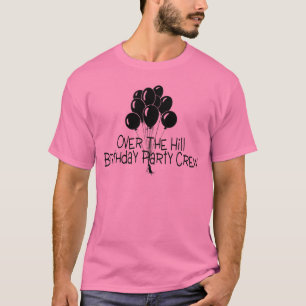 Camiseta Sobre o grupo da festa de aniversário do monte