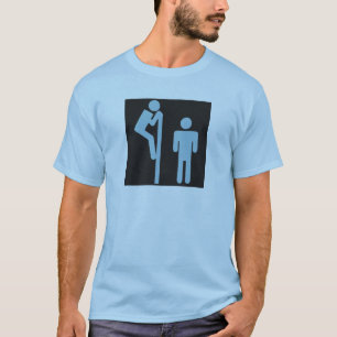 Camiseta Sobre o local de repouso do público do Voyeur do