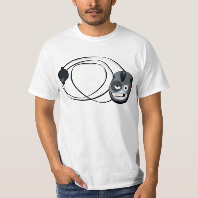 Camiseta Sobre o mouse trabalhado (Frente)