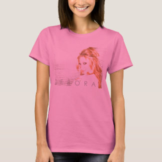 Camiseta Sobre o ombro Deborah Gibson