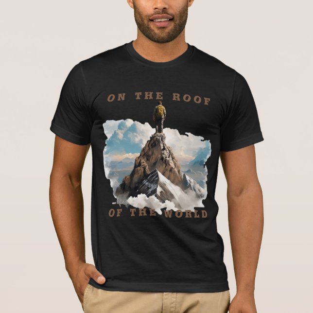 Camiseta Sobre O Telhado Do Mundo (Frente)