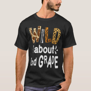 Camiseta Sobre segundo Bem-Vindo À Escola No Primeiro Dia O