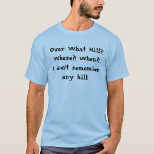 Camiseta "Sobre t-shirt do monte"