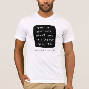 Camiseta Sobre você também