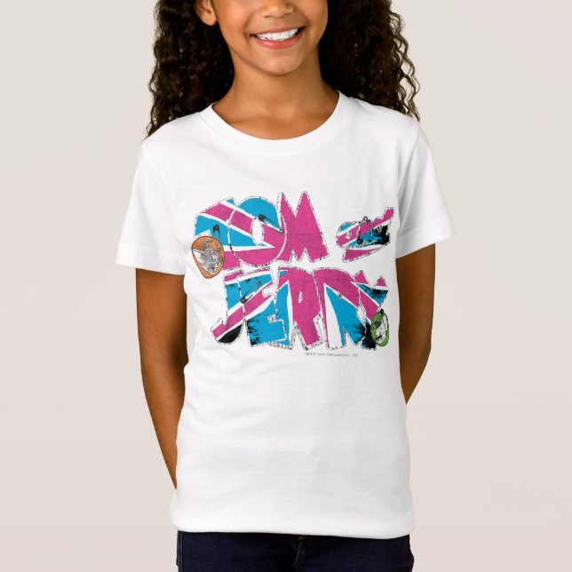 Camiseta Sobrecarga de Tom e Jerry UK (Frente)