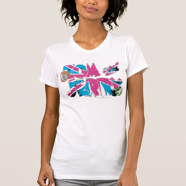 Camiseta Sobrecarga de Tom e Jerry UK (Frente)
