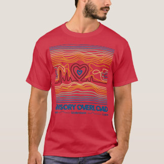 Camiseta Sobrecarga sensorial de Design de consciência do A