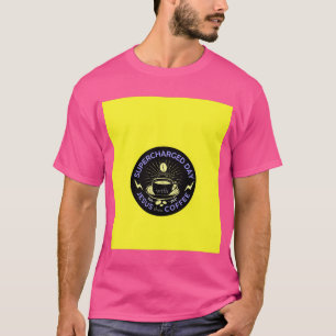 Camiseta Sobrecarregado Por Jesus E Depois Café