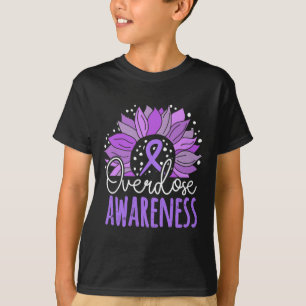 Camiseta Sobredosagem de girassol Sensibilização 1