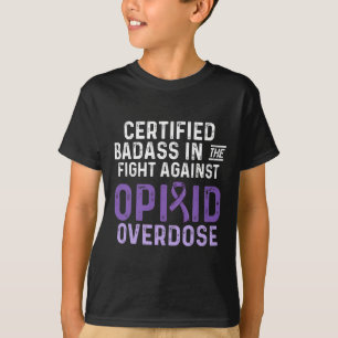 Camiseta Sobredosagem de opióides Sobrevivência do Guerreir