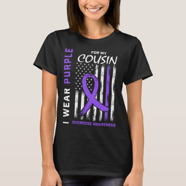 Camiseta Sobredosagem de Primo Elementos de Sensibilização  (Frente)