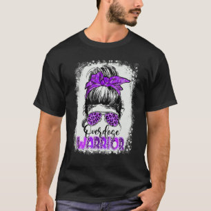Camiseta Sobredosagem do Guerreiro Roxo Fita de Cabelo Mens