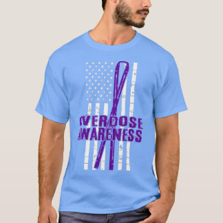 Camiseta Sobredosagem Familiar no Dia da Consciência Contra