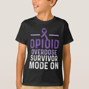 Camiseta Sobredosagem Opióide Sobrevivência do Guerreiro 10