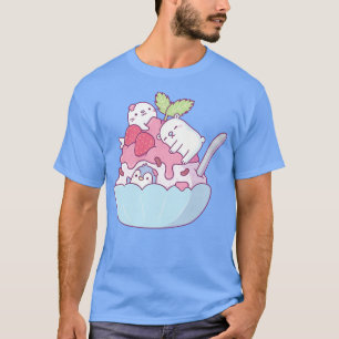 Camiseta Sobremesa de gelo raspado com Urso Polar de Selo J