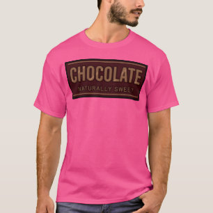 Camiseta Sobremesa Naturalmente Doce de Chocolate Amante Co