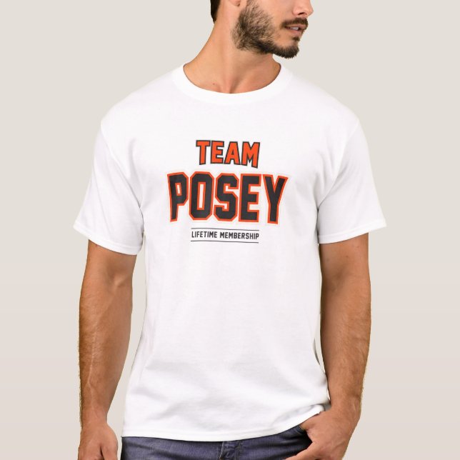 Camiseta Sobrenome de Apelido da Família Orgulhosa do Team  (Frente)